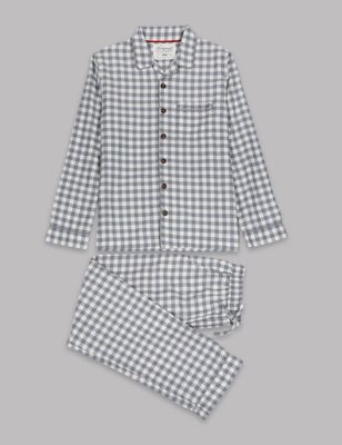 Gingham Checked Pyjamas &#40;1-10 Years&#41;